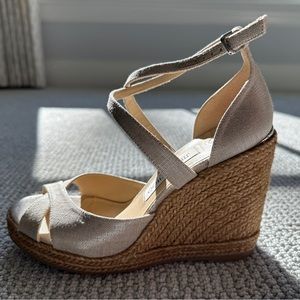 Jimmy Choo Wedge Espadrille 37